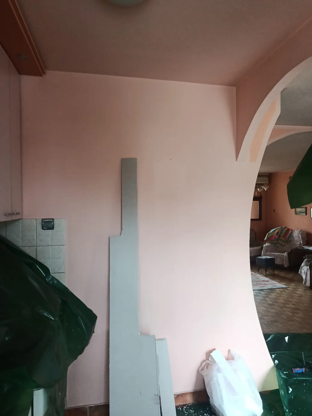 Lokalna obrada zida — Blok 63, Novi Beograd